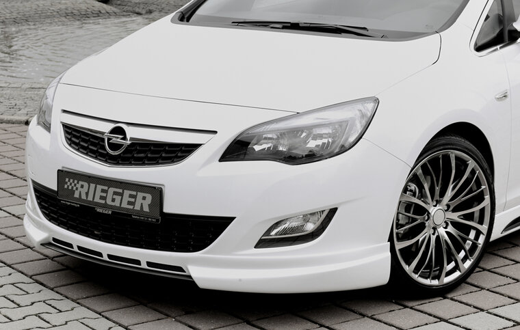 Rieger Tuning voorspoiler lip Opel Astra J
