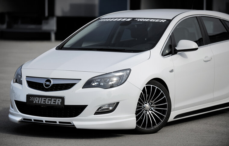 Rieger Tuning voorspoiler lip Opel Astra J
