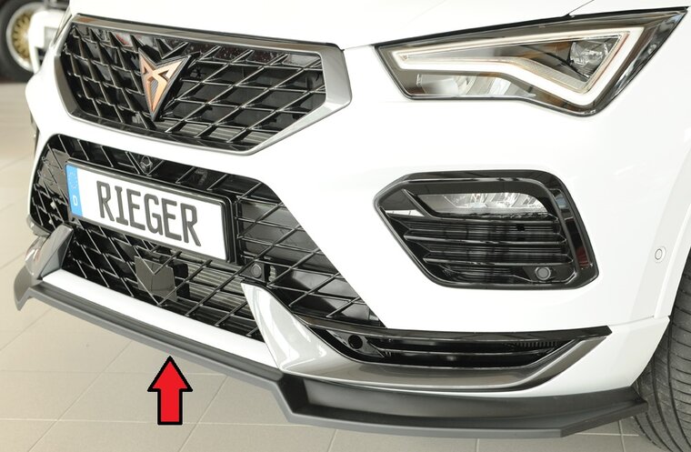 Rieger Tuning voorsplitter Seat Ateca Cupra