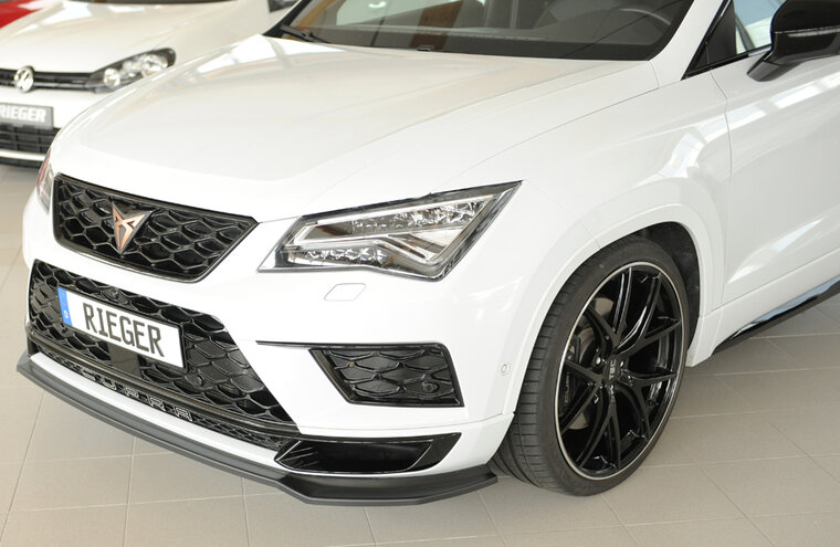 Rieger Tuning splitter voorbumper Seat Ateca Cupra