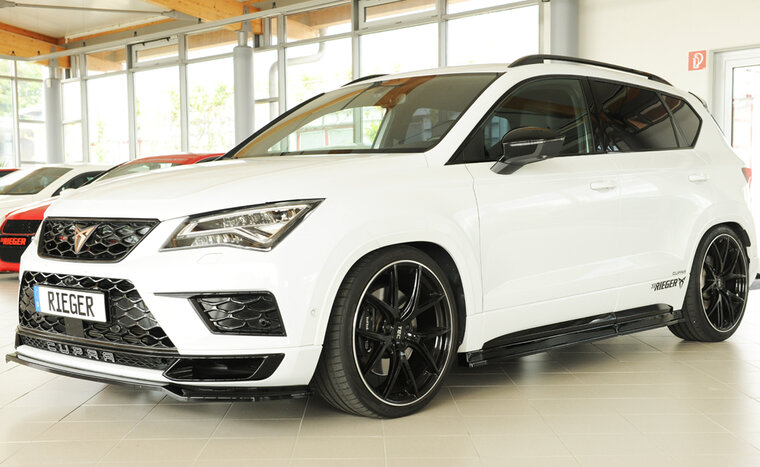 Rieger Tuning sideskirt aanzetstuk (3-delig) Links Seat Ateca FR / Cupra 5FP