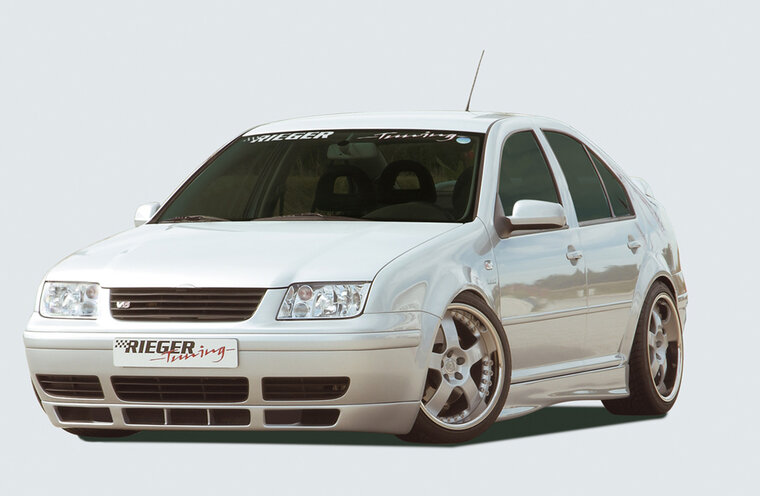 Rieger Tuning voorbumper spoiler lip VW Bora 1J