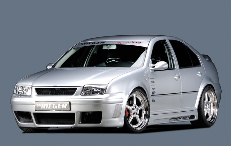 Rieger Tuning voorbumper VW Bora 1J