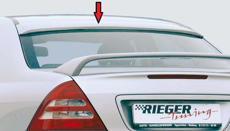 Rieger Tuning achterraambekleding Mercedes C klasse [W203]