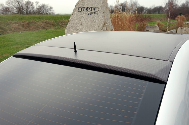 Rieger Tuning achterraam afdekking Mercedes C klasse [W203]