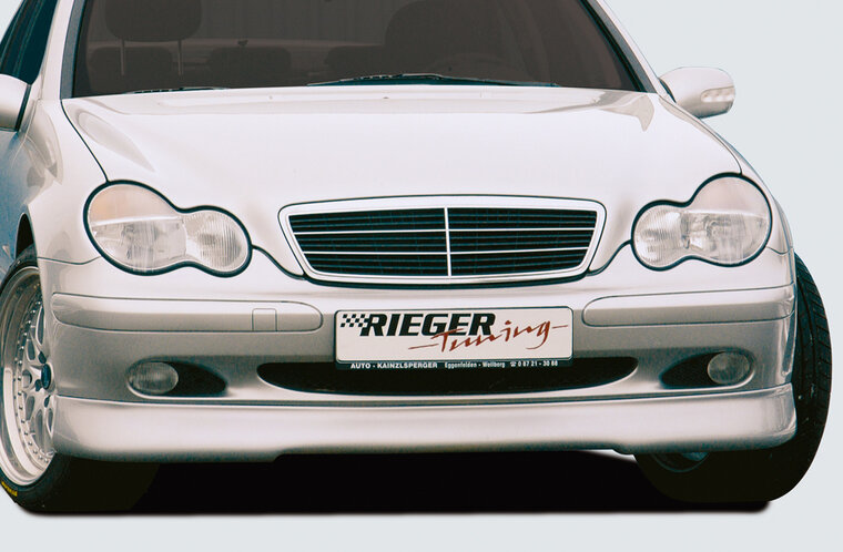 Rieger Tuning voorspoiler lip voor Classic/Elegance Mercedes C klasse [W203]