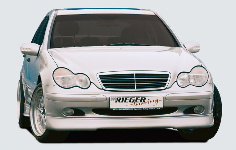 Rieger Tuning voorspoiler lip voor Classic/Elegance Mercedes C klasse [W203]