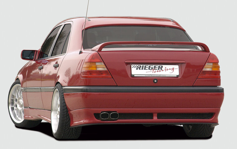 Rieger Tuning achterbumper verlenging Mercedes C klasse [W203]