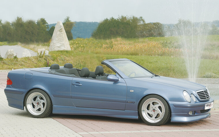 Rieger Tuning sideskirt Links Mercedes CLK [W208]