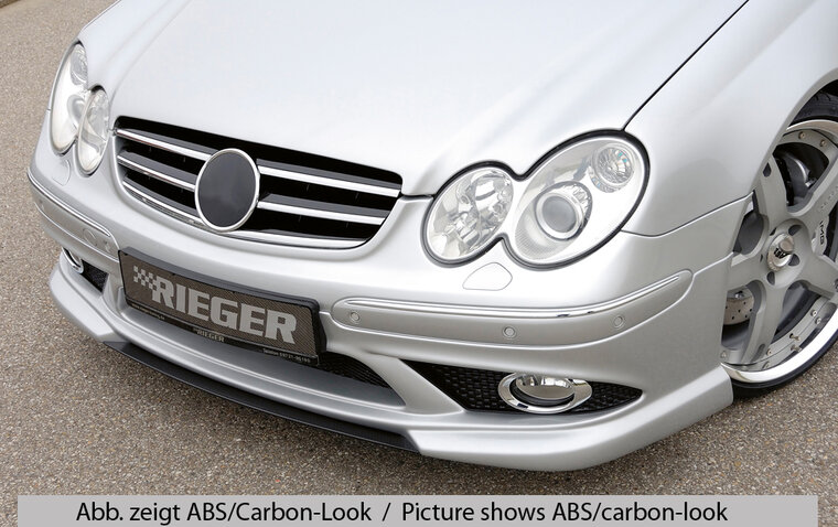 Rieger Tuning splitter Mercedes CLK [W209]