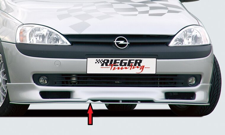 Rieger Tuning splitter Opel Corsa C