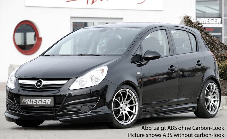 Rieger Tuning sideskirt Links Opel Corsa D