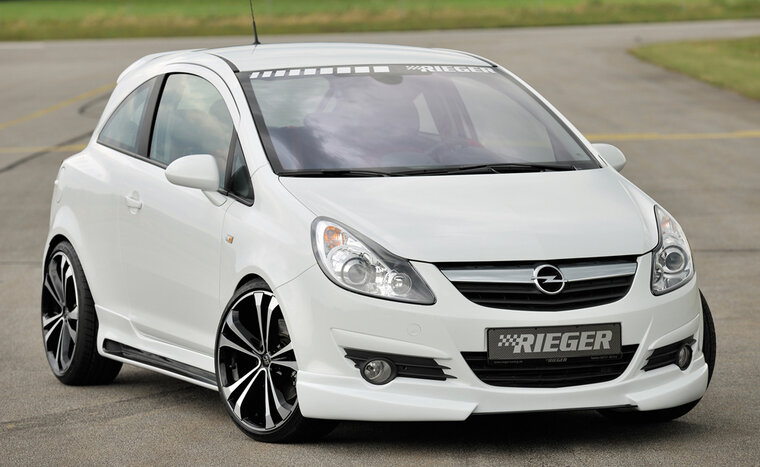 Rieger Tuning sideskirt Rechts Opel Corsa D