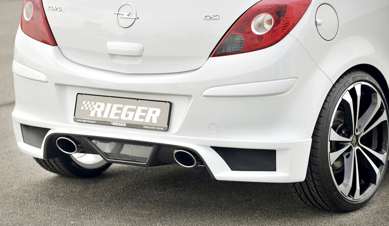 Rieger Tuning ESD, links/rechts elk 1x115x85mm Corsa D GSI/OPC Opel Corsa D