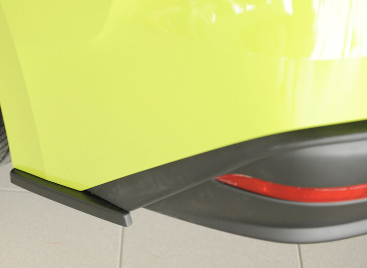 Rieger Tuning achterbumper aanzetstuk lateraal, links Skoda Enyaq iV / RS NY