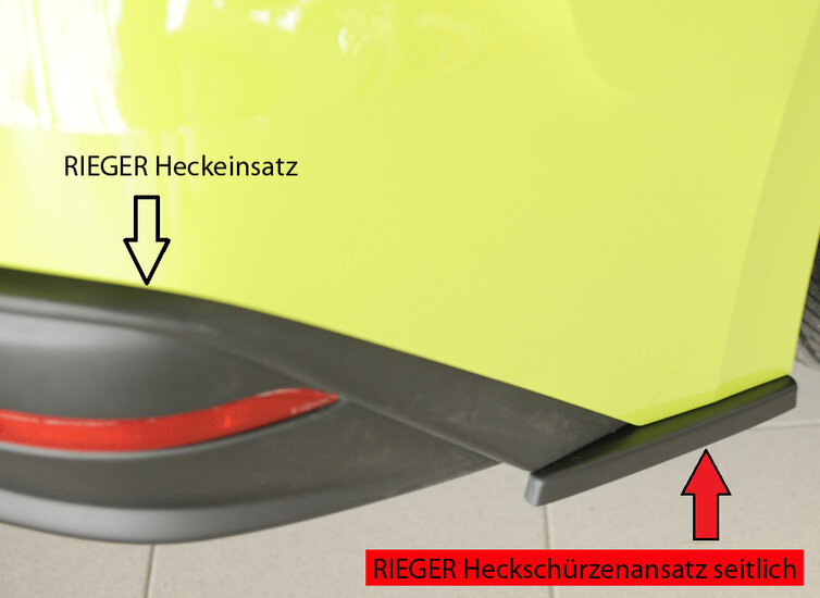 Rieger Tuning achterbumper aanzetstuk lateraal, rechts Skoda Enyaq iV / RS NY