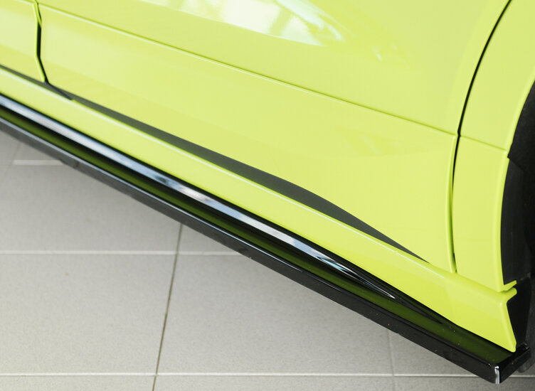 Rieger Tuning sideskirt aanzetstuk Links Skoda Enyaq iV / RS NY