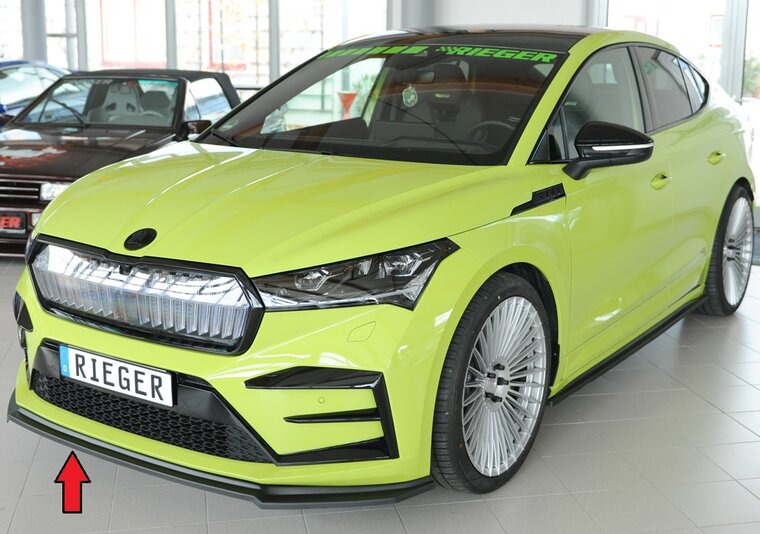 Rieger Tuning voorsplitter Skoda Enyaq iV / RS NY