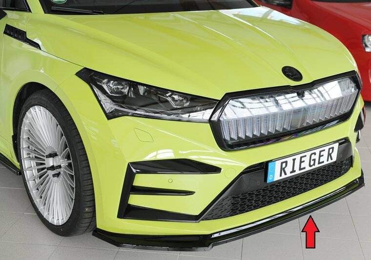 Rieger Tuning voorsplitter Skoda Enyaq iV / RS NY
