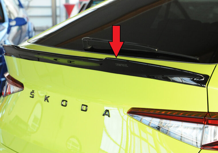 Rieger Tuning achterflapspoiler Skoda Enyaq iV / RS NY