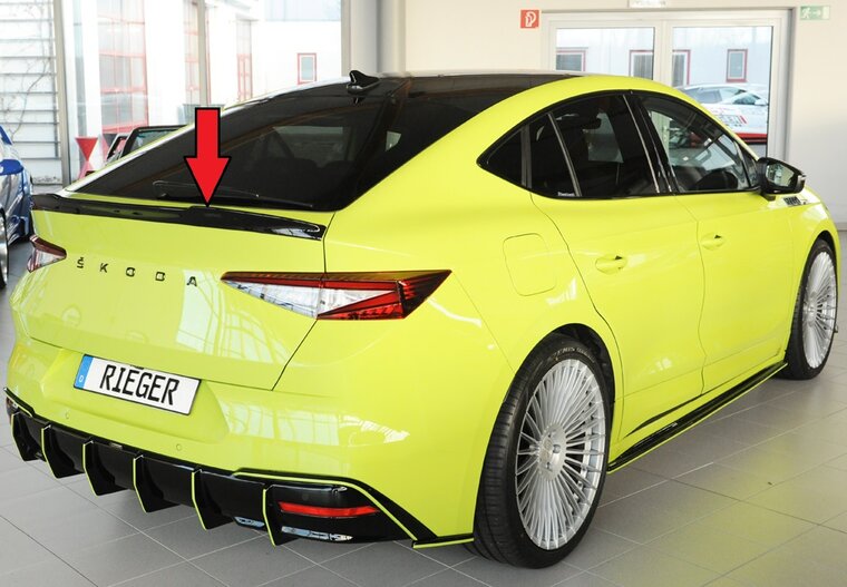 Rieger Tuning achterflapspoiler Skoda Enyaq iV / RS NY