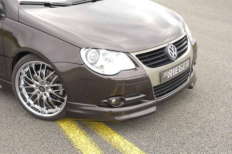 Rieger Tuning voorbumper spoiler lip VW Eos 1F