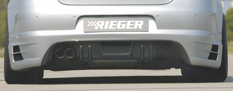 Rieger Tuning achterbumper verlenging VW Eos 1F
