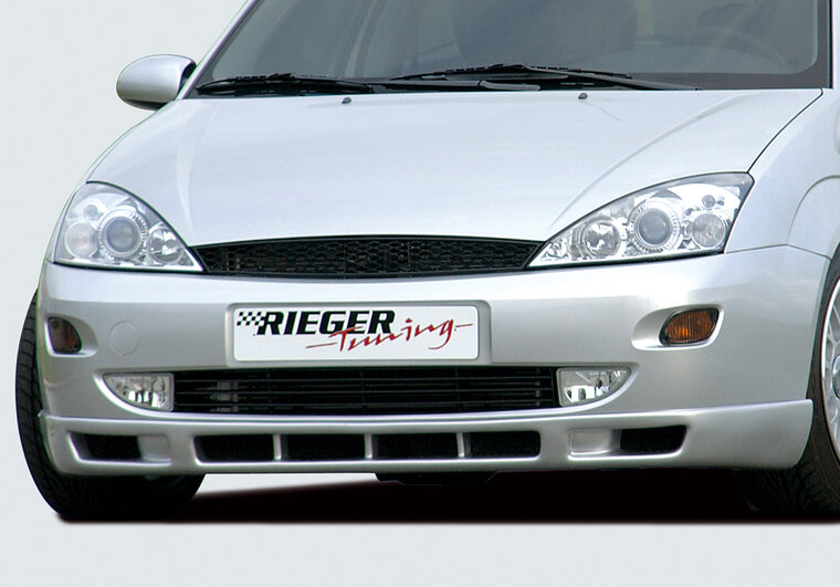 Rieger Tuning voorspoiler lip met 6 luchtinlaten Ford Focus 1