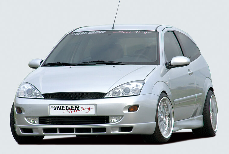 Rieger Tuning voorspoiler lip met 6 luchtinlaten Ford Focus 1
