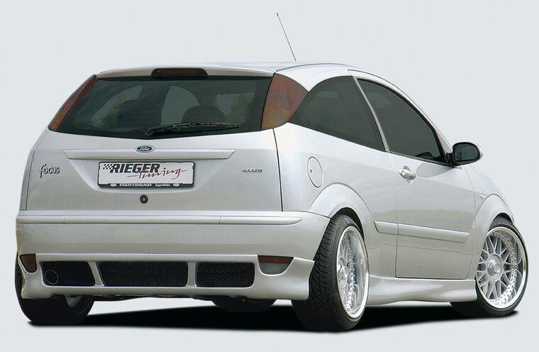 Rieger Tuning achterbumper verlenging Ford Focus 1