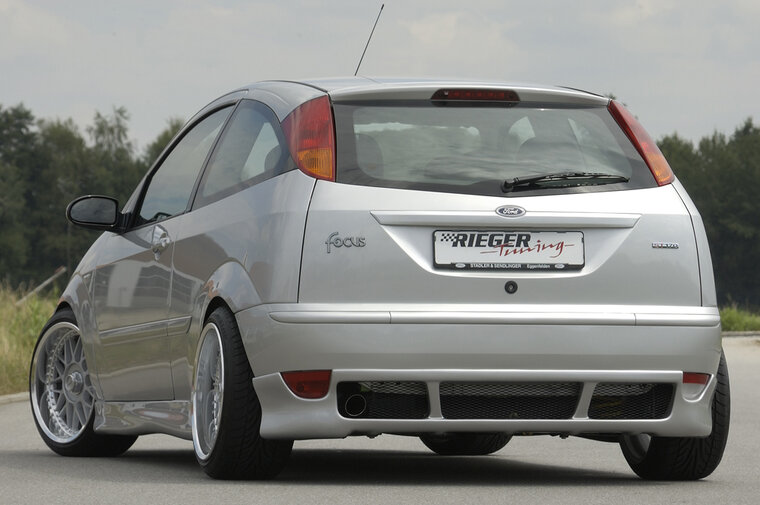 Rieger Tuning achterbumper verlenging Ford Focus 1