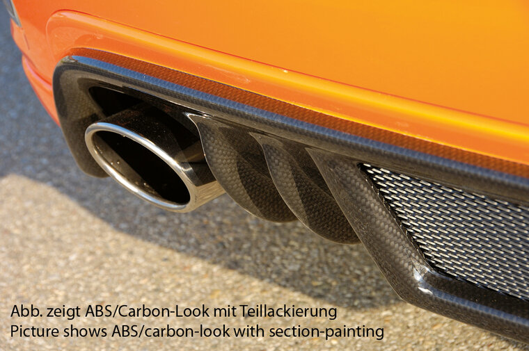 Rieger Tuning achterbumper verlenging Ford Focus 2