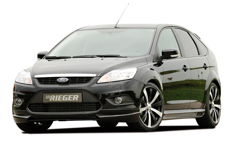 Rieger Tuning voorbumper spoiler lip Ford Focus 2