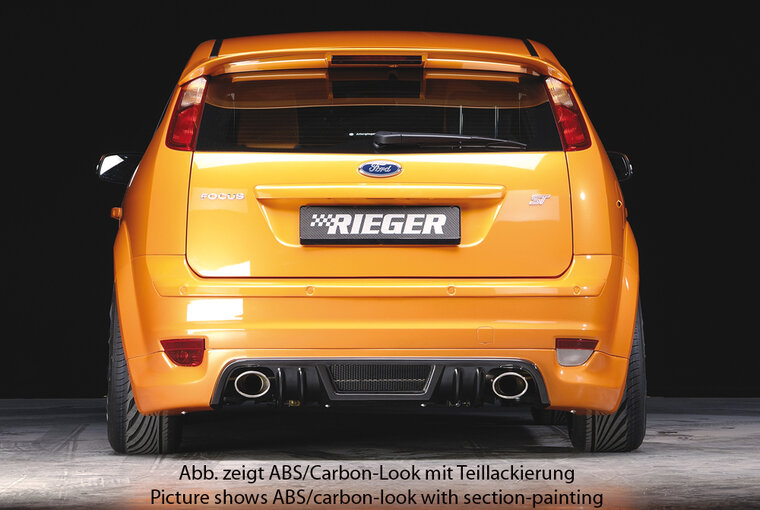 Rieger Tuning achterbumper verlenging Ford Focus 2