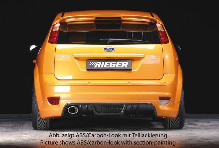 Rieger Tuning achterbumper verlenging Ford Focus 2
