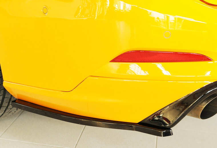 Rieger Tuning achterbumper aanzetstuk lateraal, links Ford Focus 4