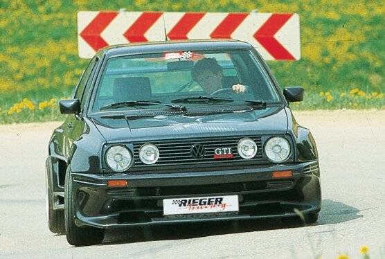 Rieger Tuning voorbumper VW Golf 2