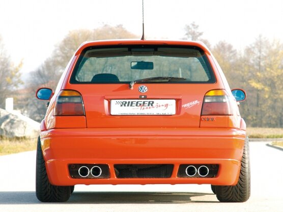 Rieger Tuning achterbumper VW Golf 3