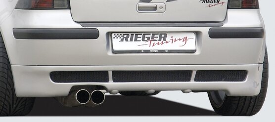 Rieger Tuning achterbumper verlenging VW Golf 4