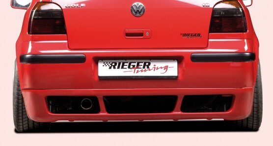 Rieger Tuning achterbumper verlenging VW Golf 4
