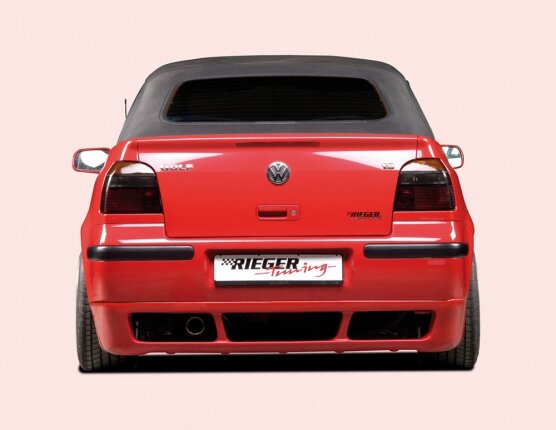 Rieger Tuning achterbumper verlenging VW Golf 4