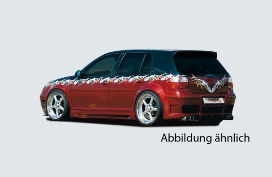 Rieger Tuning achterbumper VW Golf 4