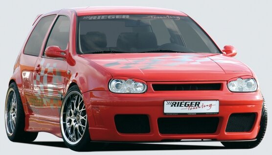 Rieger Tuning voorbumper RS-Four-Look VW Golf 4