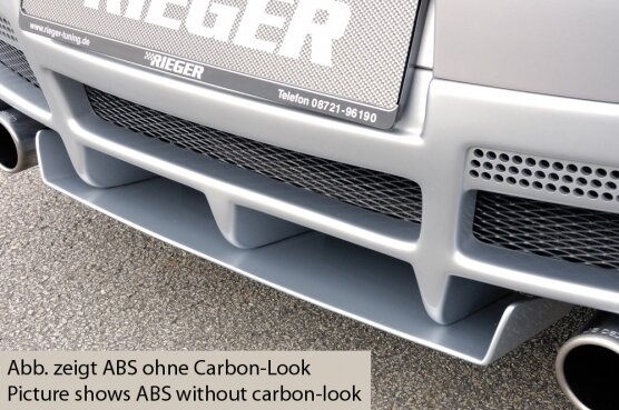 Rieger Tuning diffusor VW Golf 5