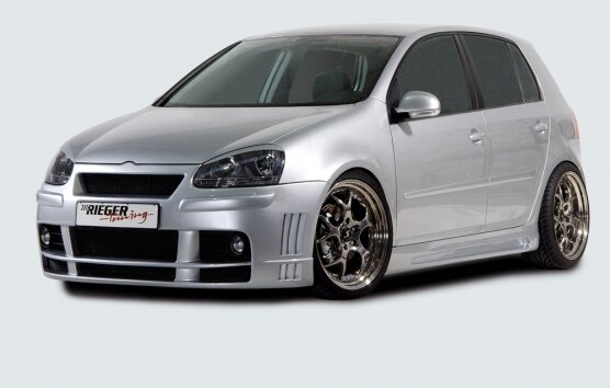 Rieger Tuning voorbumper VW Golf 5