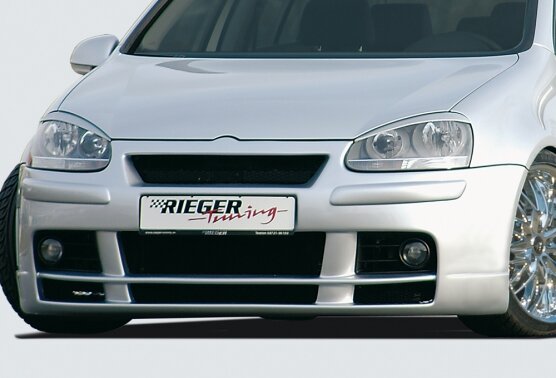 Rieger Tuning voorbumper VW Golf 5