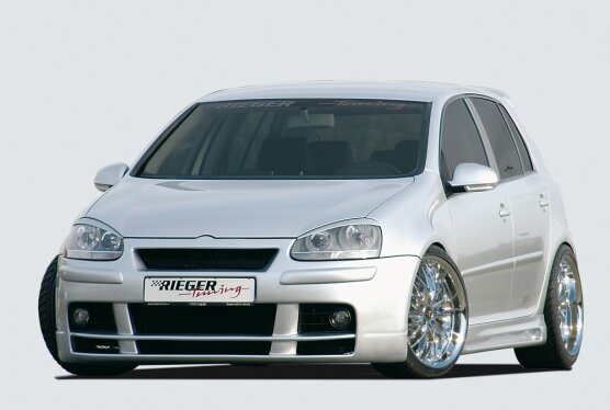 Rieger Tuning voorbumper VW Golf 5