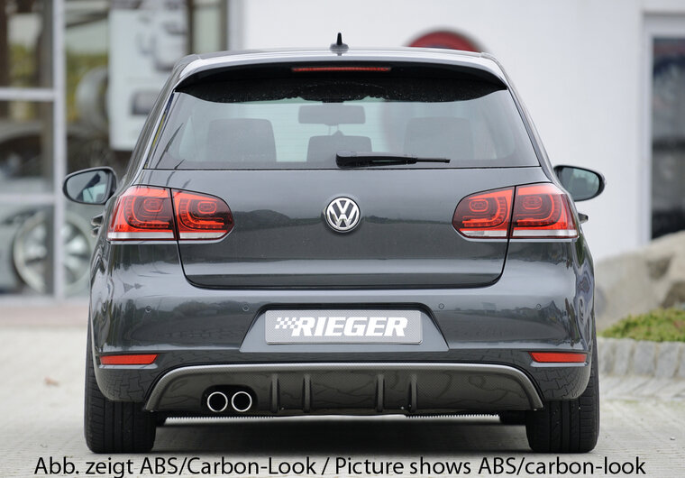 Rieger Tuning diffuser VW Golf 6