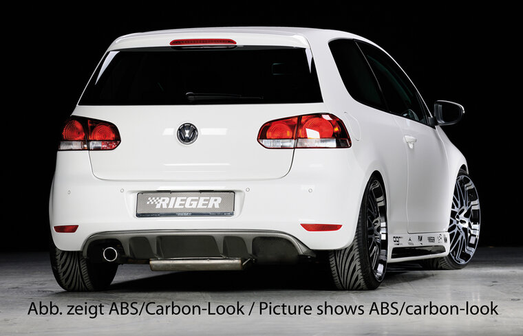 Rieger Tuning diffuser VW Golf 6