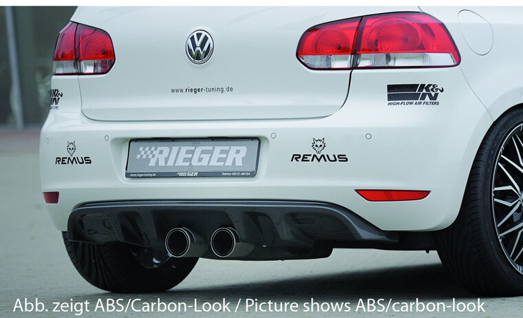 Rieger Tuning diffuser VW Golf 6